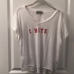 “I Bite” Wildfox Halloween tee